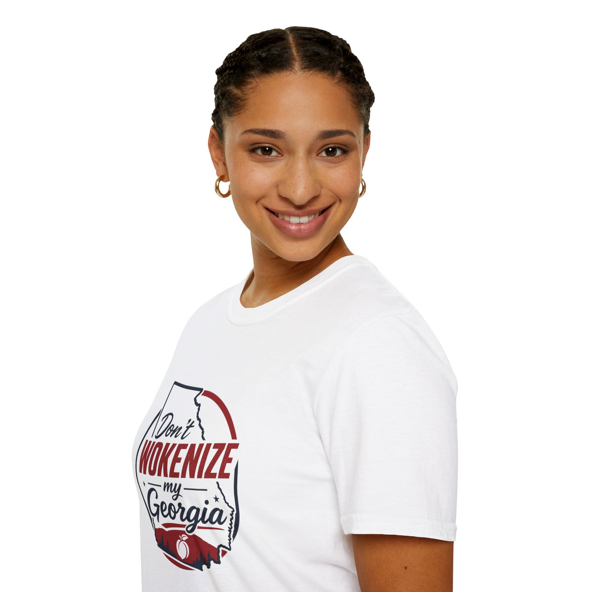 Don't Wokenize My Georgia T-Shirt — Political Statement Tee for Georgia Pride