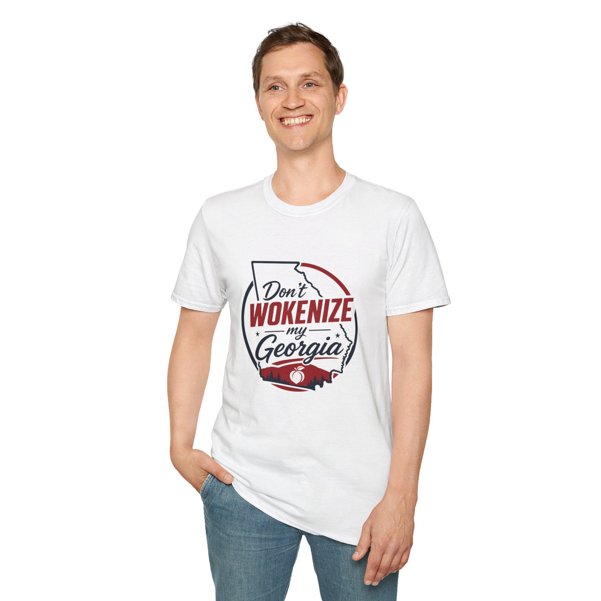Don't Wokenize My Georgia T-Shirt — Political Statement Tee for Georgia Pride