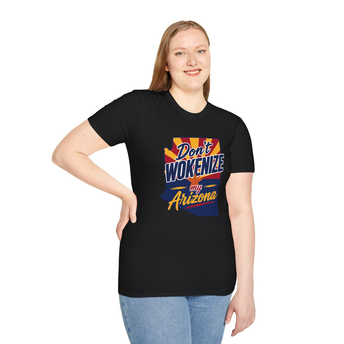 Arizona T-Shirt — "Don't Wokenize My Arizona" Retro State Pride Tee