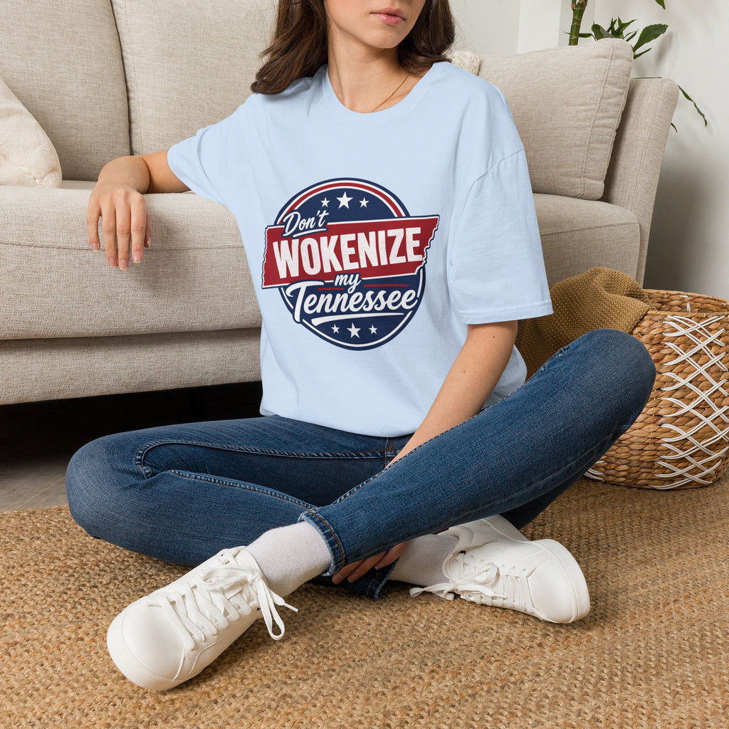 T-Shirt — "Don't Wokenize My Tennessee" Vintage Patriotic Graphic Tee