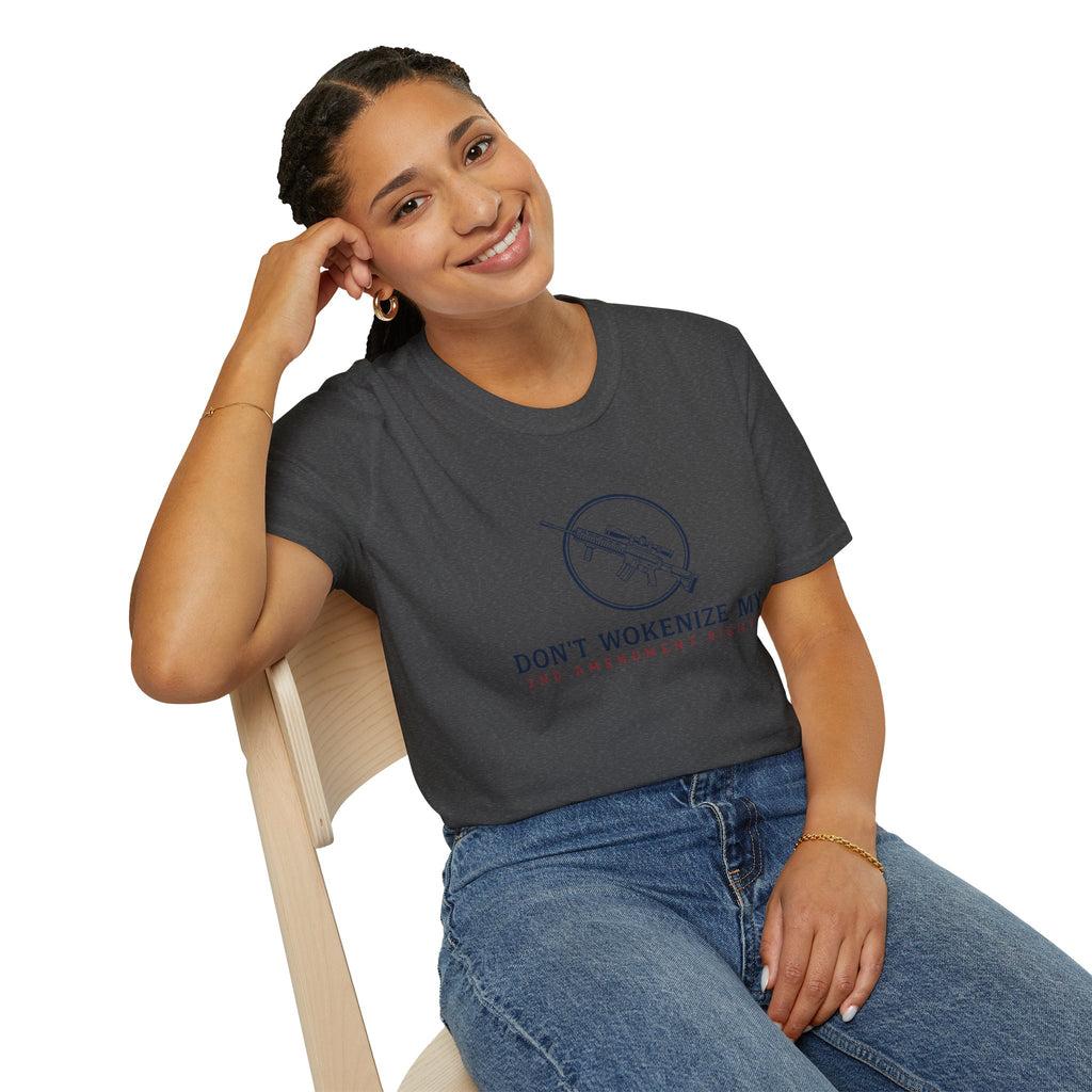 Don't Wokenize My AR-Style Rifle T-Shirt — Anti-Woke Gun Rights Tee