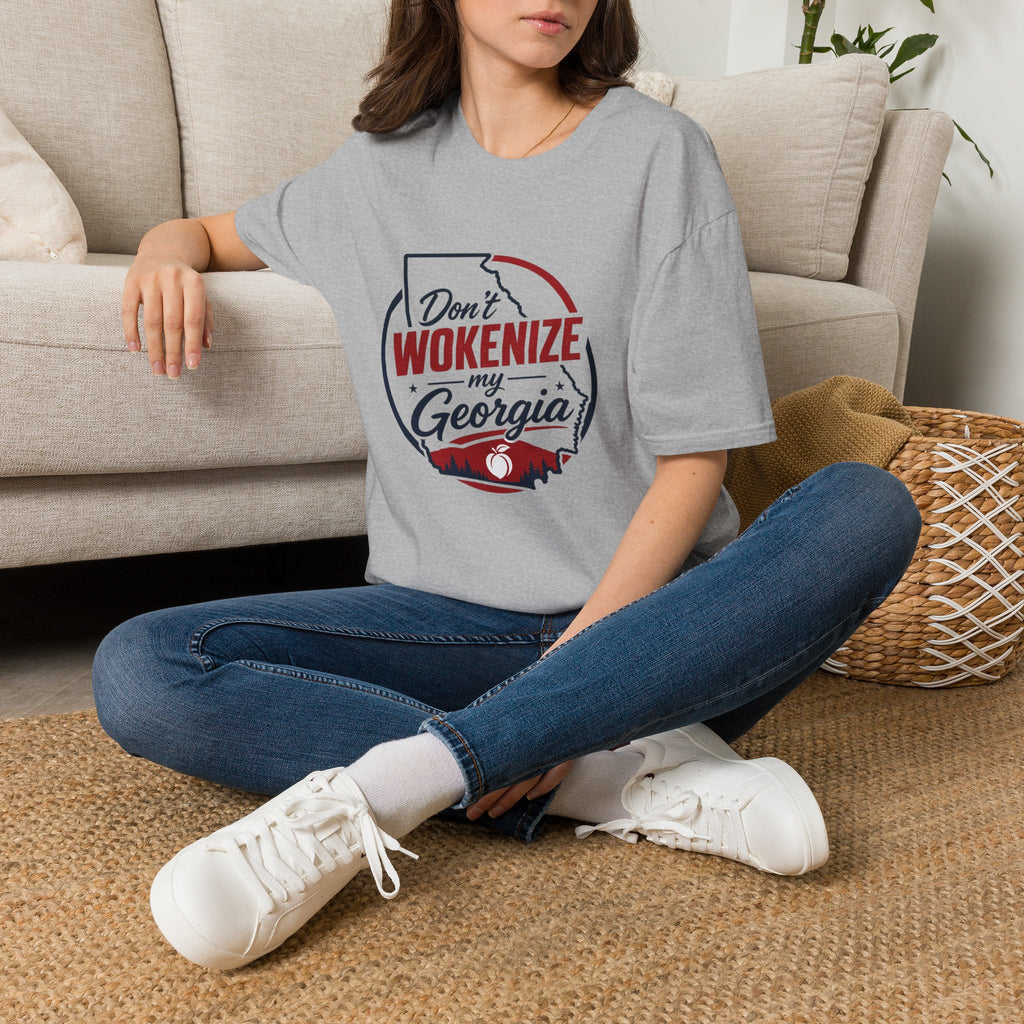 Don't Wokenize My Georgia T-Shirt — Political Statement Tee for Georgia Pride