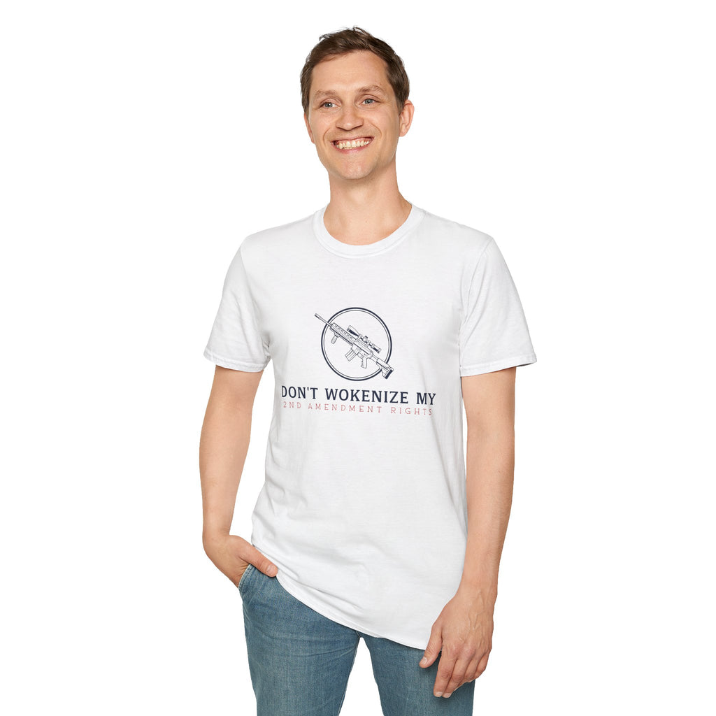 Don't Wokenize My AR-Style Rifle T-Shirt — Anti-Woke Gun Rights Tee