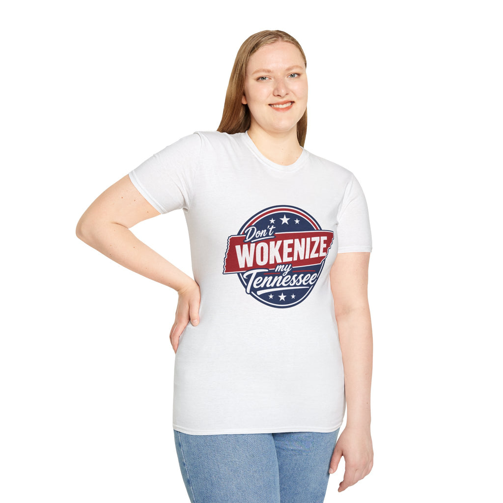 T-Shirt — "Don't Wokenize My Tennessee" Vintage Patriotic Graphic Tee