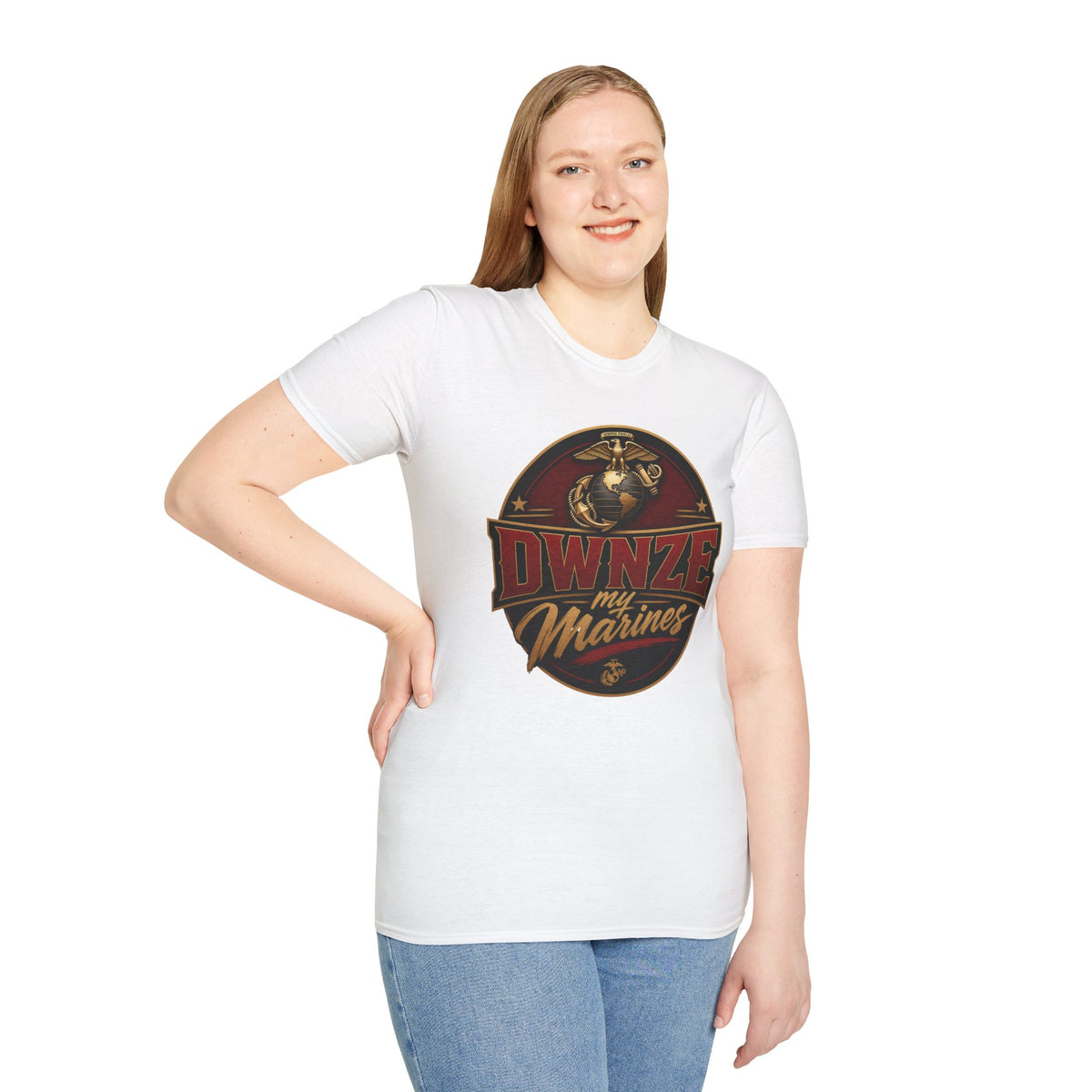 DWNZE Marines Emblem T-Shirt