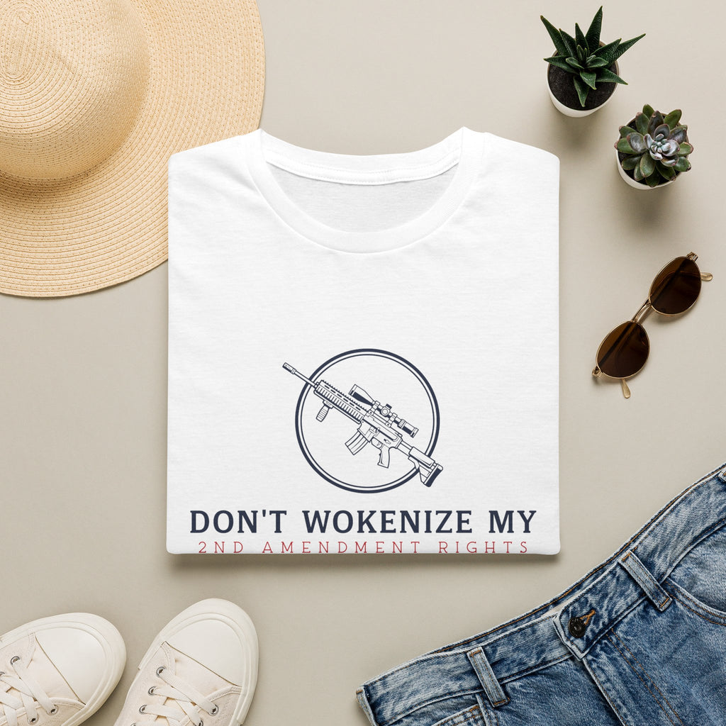 Don't Wokenize My AR-Style Rifle T-Shirt — Anti-Woke Gun Rights Tee