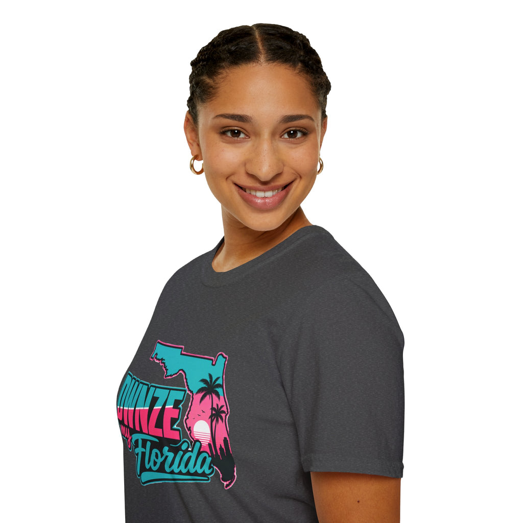 Florida Retro Palm T-Shirt — "DWNZE my Florida" Vintage Beach Tee