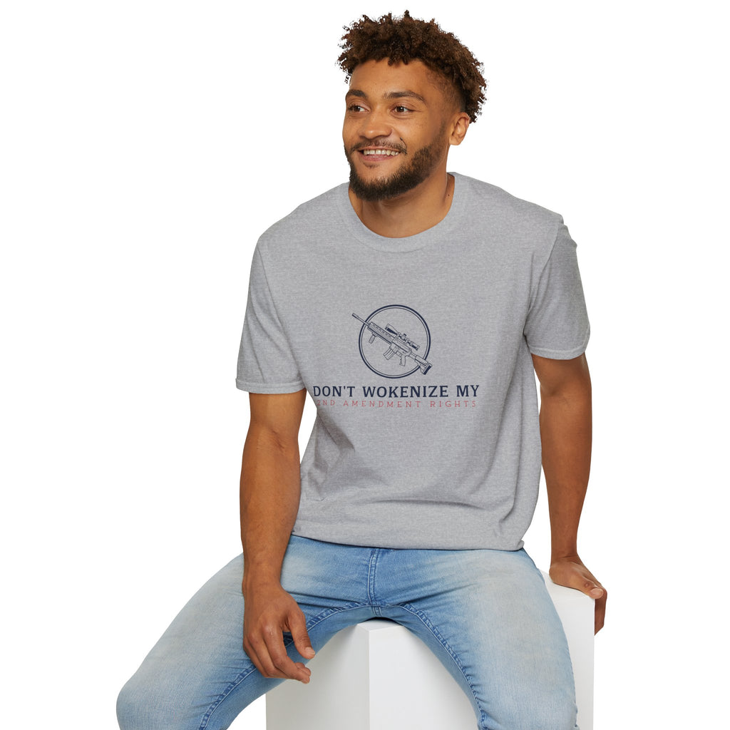 Don't Wokenize My AR-Style Rifle T-Shirt — Anti-Woke Gun Rights Tee