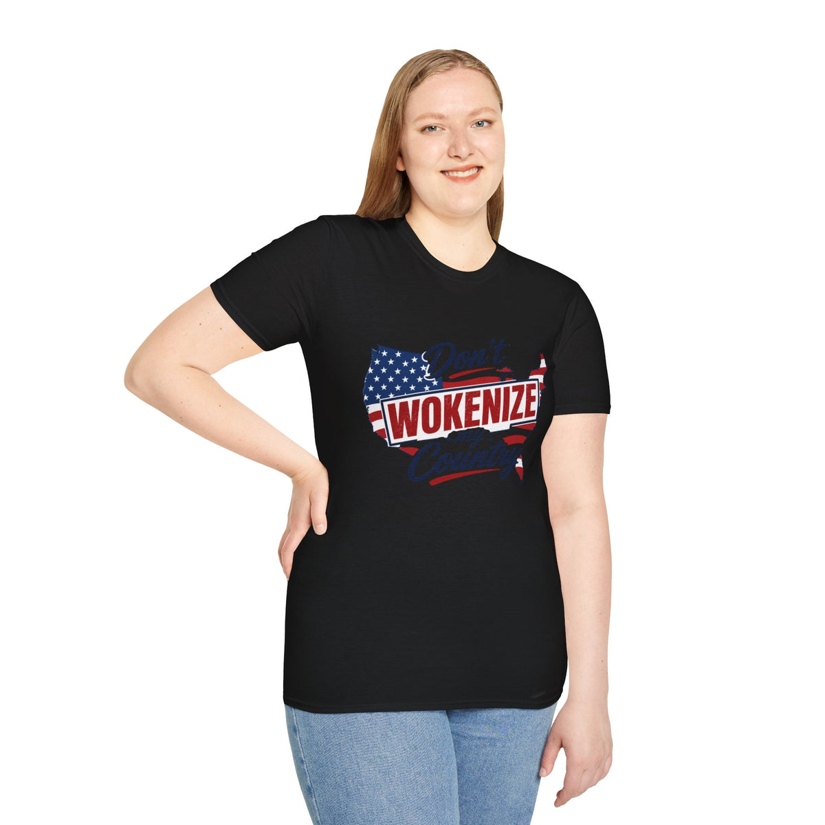 Don't Wokenize My Country T-Shirt – Patriotic USA Graphic Tee