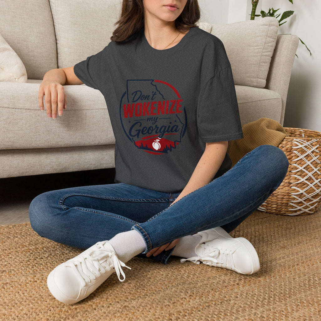 Don't Wokenize My Georgia T-Shirt — Political Statement Tee for Georgia Pride