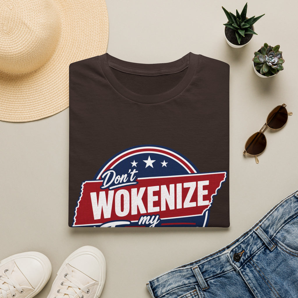 T-Shirt — "Don't Wokenize My Tennessee" Vintage Patriotic Graphic Tee