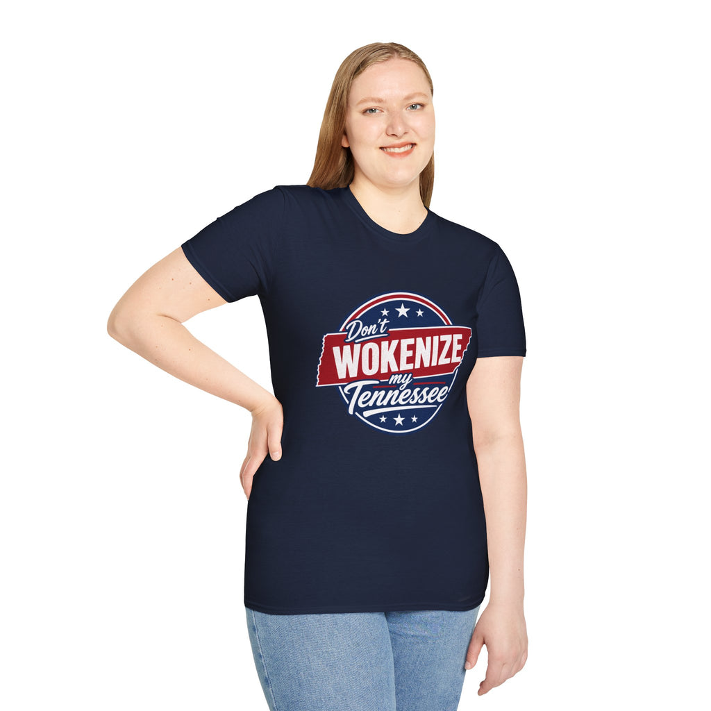 T-Shirt — "Don't Wokenize My Tennessee" Vintage Patriotic Graphic Tee