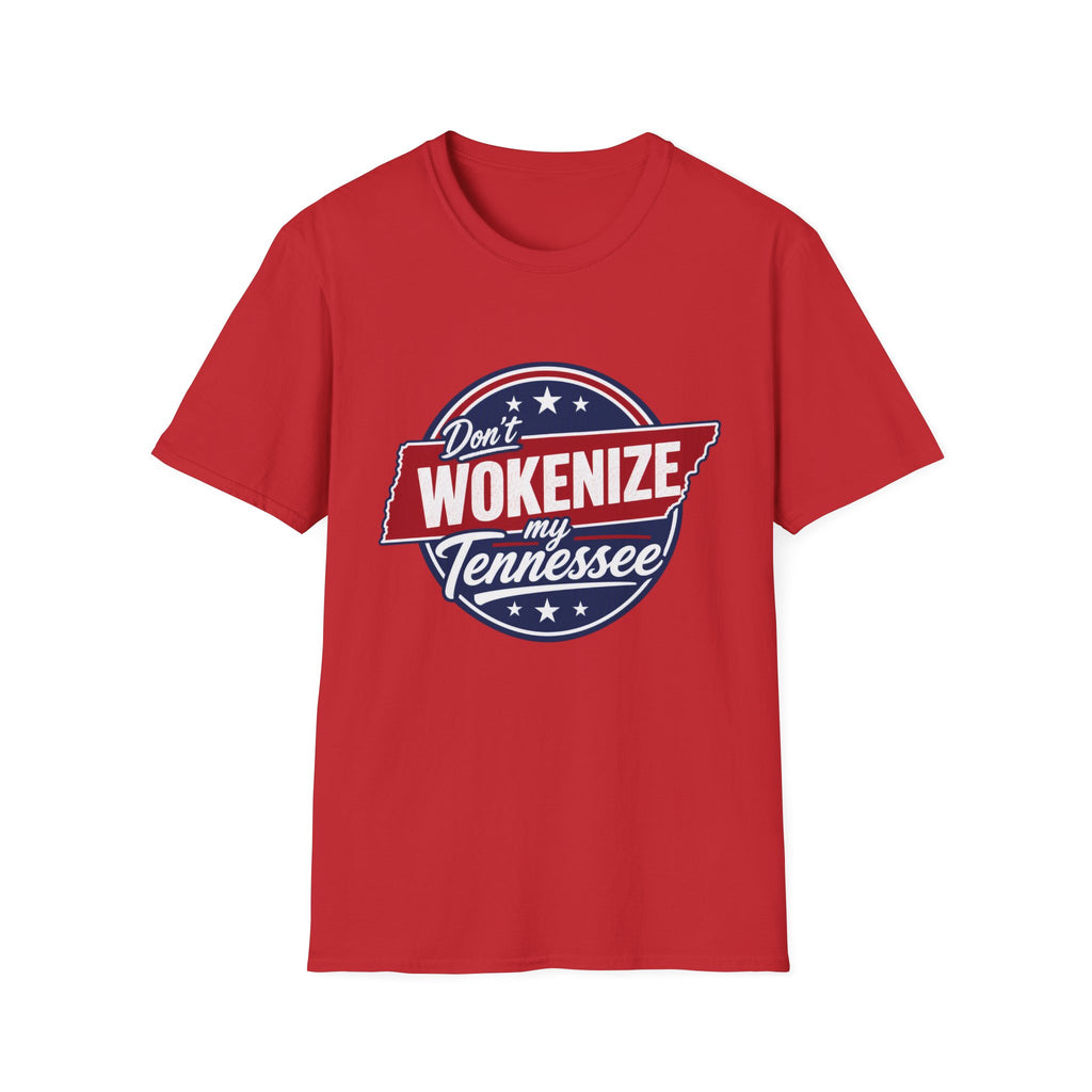 T-Shirt — "Don't Wokenize My Tennessee" Vintage Patriotic Graphic Tee